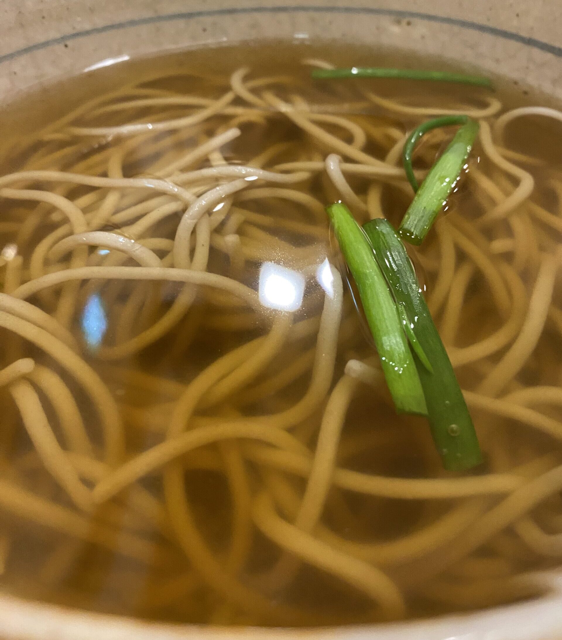 そば処「伊吹野」の暖かいお蕎麦